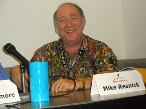 Mike on a panel at WorldCon Denver 2008